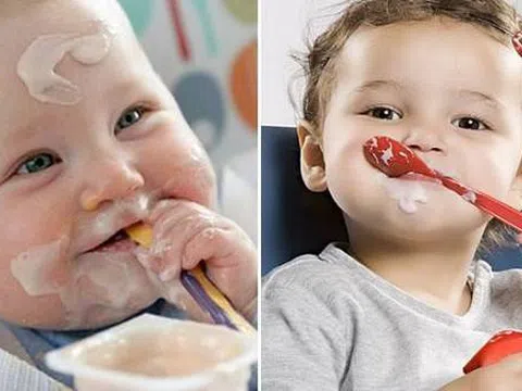 Mách mẹ cách cho bé ăn sữa chua đúng cách, chuẩn  khoa học